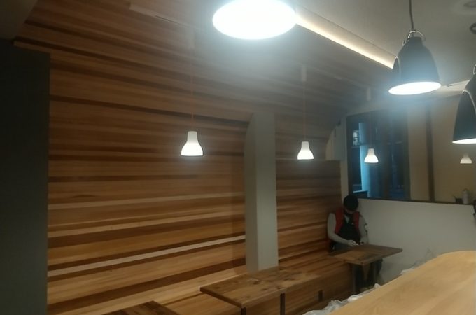 飲食店（BAR）　電気工事①